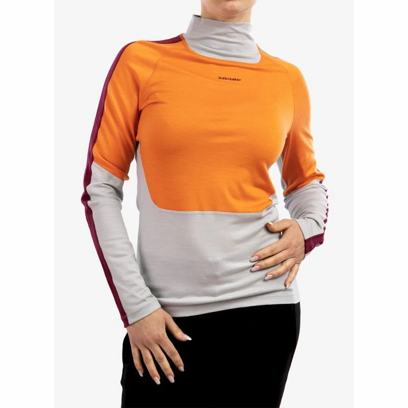 Grosses soldes 🌟 Icebreaker 200 Sone LS High Neck - Sous-vêtement mérinos femme I Hardloop 🧨 3 Grosses soldes 🌟 Icebreaker 200 Sone LS High Neck - Sous-vêtement mérinos femme I Hardloop 🧨