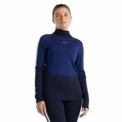 Grosses soldes 🌟 Icebreaker 200 Sone LS High Neck - Sous-vêtement mérinos femme I Hardloop 🧨 7 Grosses soldes 🌟 Icebreaker 200 Sone LS High Neck - Sous-vêtement mérinos femme I Hardloop 🧨 -Icebreaker Shop icebreaker 200 sone ls high neck maillot femme midnight navy royal navy snow cabernet