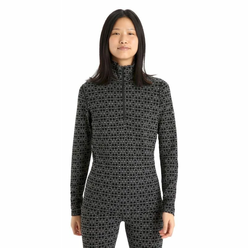 Acheter 😀 Icebreaker 250 Vertex LS Half Zip Alpine Geo - Sous-vêtement mérinos femme 🎉 4 Acheter 😀 Icebreaker 250 Vertex LS Half Zip Alpine Geo - Sous-vêtement mérinos femme 🎉 – Image 2