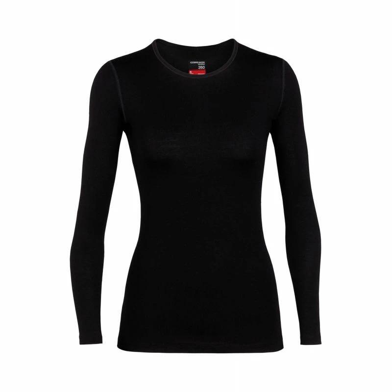 Grosses soldes ⌛ Icebreaker 260 Tech Long Sleeve Crewe - Sous-vêtement mérinos femme I Hardloop 🤩 8 Grosses soldes ⌛ Icebreaker 260 Tech Long Sleeve Crewe - Sous-vêtement mérinos femme I Hardloop 🤩 – Image 6