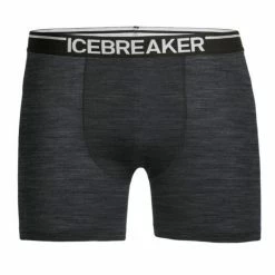 Promo 🔥 Icebreaker Anatomica Boxers - Boxer homme 😀 -Icebreaker Shop icebreaker anatomica boxers boxer homme jet heather