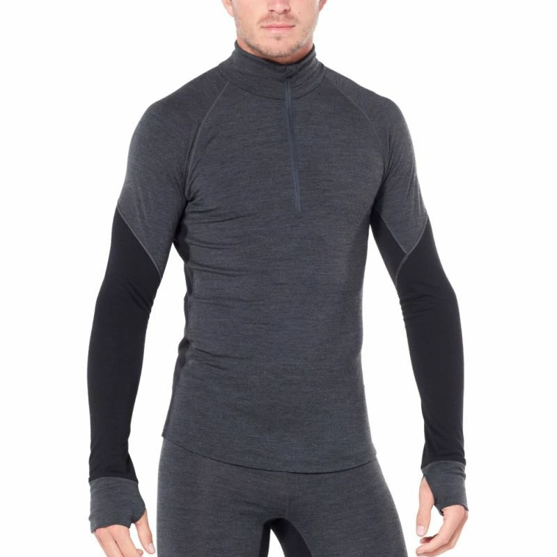 Grosses soldes 🥰 Icebreaker Bodyfitzone 260 Zone Long Sleeve Half Zip - Sous-vêtement mérinos homme I Hardloop ✨ 4 Grosses soldes 🥰 Icebreaker Bodyfitzone 260 Zone Long Sleeve Half Zip - Sous-vêtement mérinos homme I Hardloop ✨ – Image 2