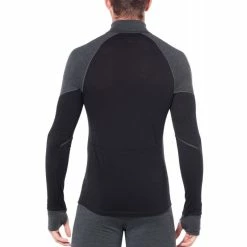 Grosses soldes 🥰 Icebreaker Bodyfitzone 260 Zone Long Sleeve Half Zip - Sous-vêtement mérinos homme I Hardloop ✨ 18 Grosses soldes 🥰 Icebreaker Bodyfitzone 260 Zone Long Sleeve Half Zip - Sous-vêtement mérinos homme I Hardloop ✨ -Icebreaker Shop icebreaker bodyfitzone 260 zone long sleeve half zip sous vetement merinos homme jet heather black 2