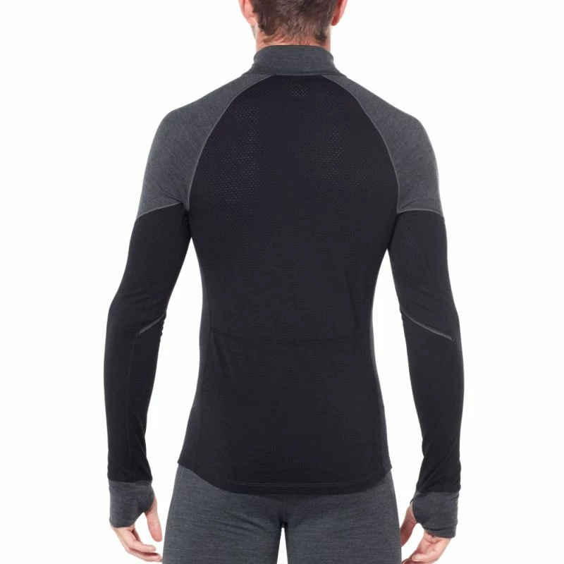 Grosses soldes 🥰 Icebreaker Bodyfitzone 260 Zone Long Sleeve Half Zip - Sous-vêtement mérinos homme I Hardloop ✨ 5 Grosses soldes 🥰 Icebreaker Bodyfitzone 260 Zone Long Sleeve Half Zip - Sous-vêtement mérinos homme I Hardloop ✨ – Image 3