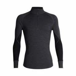 Grosses soldes 🥰 Icebreaker Bodyfitzone 260 Zone Long Sleeve Half Zip - Sous-vêtement mérinos homme I Hardloop ✨