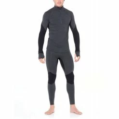 Grosses soldes 🥰 Icebreaker Bodyfitzone 260 Zone Long Sleeve Half Zip - Sous-vêtement mérinos homme I Hardloop ✨ 19 Grosses soldes 🥰 Icebreaker Bodyfitzone 260 Zone Long Sleeve Half Zip - Sous-vêtement mérinos homme I Hardloop ✨ -Icebreaker Shop icebreaker bodyfitzone 260 zone long sleeve half zip sous vetement merinos homme jet heather black 3