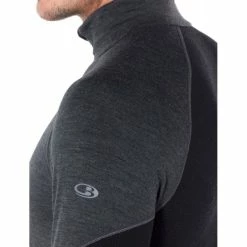 Grosses soldes 🥰 Icebreaker Bodyfitzone 260 Zone Long Sleeve Half Zip - Sous-vêtement mérinos homme I Hardloop ✨ 20 Grosses soldes 🥰 Icebreaker Bodyfitzone 260 Zone Long Sleeve Half Zip - Sous-vêtement mérinos homme I Hardloop ✨ -Icebreaker Shop icebreaker bodyfitzone 260 zone long sleeve half zip sous vetement merinos homme jet heather black 4