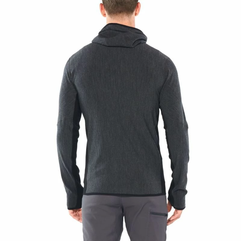 Promo ❤️ Icebreaker Descender LS Zip Hood - Polaire en laine mérinos homme I Hardloop 🛒 5 Promo ❤️ Icebreaker Descender LS Zip Hood - Polaire en laine mérinos homme I Hardloop 🛒 – Image 3