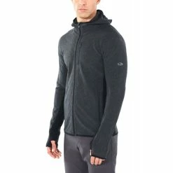 Promo ❤️ Icebreaker Descender LS Zip Hood - Polaire en laine mérinos homme I Hardloop 🛒 12 Promo ❤️ Icebreaker Descender LS Zip Hood - Polaire en laine mérinos homme I Hardloop 🛒 -Icebreaker Shop icebreaker descender ls zip hood polaire en laine merinos homme jet heather black 4
