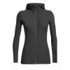 Meilleure vente 🤩 Icebreaker Descender LS Zip Hood - Sweatshirt en laine mérinos femme I Hardloop 🛒 -Icebreaker Shop icebreaker descender ls zip hood sweatshirt en laine merinos femme jet heather