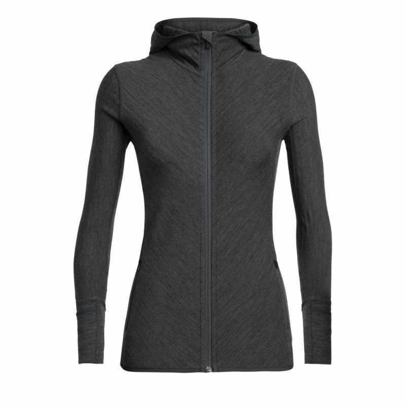 Meilleure vente 🤩 Icebreaker Descender LS Zip Hood - Sweatshirt en laine mérinos femme I Hardloop 🛒 3 Meilleure vente 🤩 Icebreaker Descender LS Zip Hood - Sweatshirt en laine mérinos femme I Hardloop 🛒