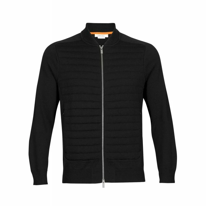 Acheter 🎁 Icebreaker ICL ZoneKnit Insulated Knit Bomber - Sweatshirt en laine mérinos homme 🧨 3 Acheter 🎁 Icebreaker ICL ZoneKnit Insulated Knit Bomber - Sweatshirt en laine mérinos homme 🧨