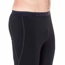 Promo 😍 Icebreaker Mens 150 Zone Leggings - Sous-vêtement mérinos homme I Hardloop ⌛ -Icebreaker Shop icebreaker mens 150 zone leggings collant homme black 5