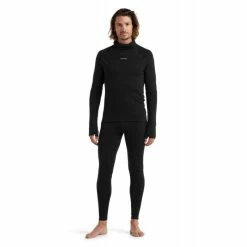 Acheter 🥰 Icebreaker Merino Leggings - Sous-vêtement mérinos homme I Hardloop 💯 -Icebreaker Shop icebreaker merino leggings sous vetement merinos homme black 2