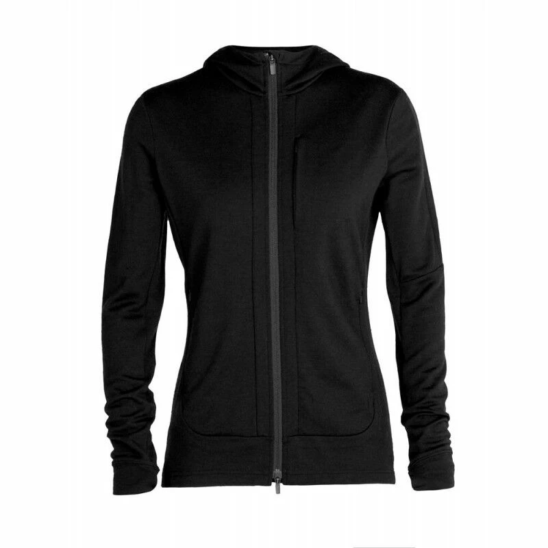 Vente flash 🛒 Icebreaker Quantum III LS Zip Hood - Polaire en laine mérinos femme I Hardloop 😍 8 Vente flash 🛒 Icebreaker Quantum III LS Zip Hood - Polaire en laine mérinos femme I Hardloop 😍 – Image 6