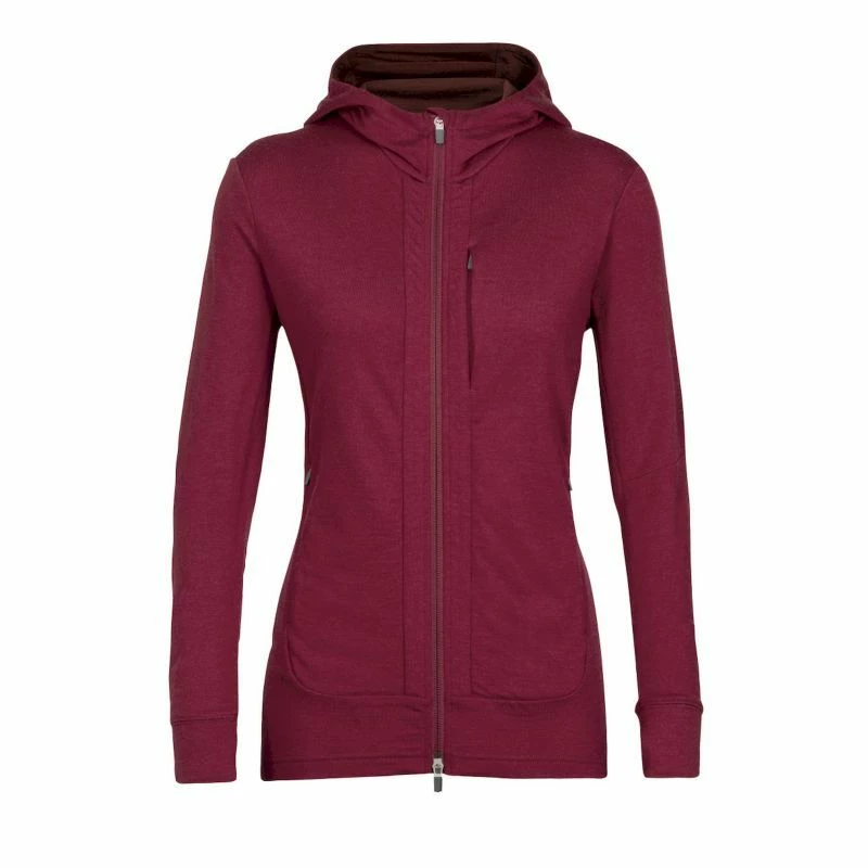 Vente flash 🛒 Icebreaker Quantum III LS Zip Hood - Polaire en laine mérinos femme I Hardloop 😍 10 Vente flash 🛒 Icebreaker Quantum III LS Zip Hood - Polaire en laine mérinos femme I Hardloop 😍 – Image 8