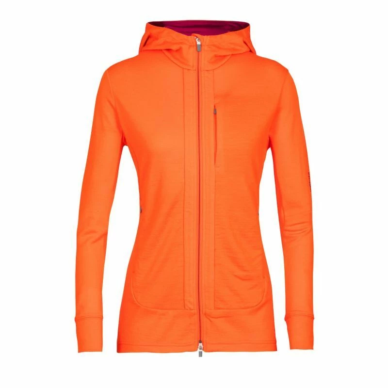 Vente flash 🛒 Icebreaker Quantum III LS Zip Hood - Polaire en laine mérinos femme I Hardloop 😍 9 Vente flash 🛒 Icebreaker Quantum III LS Zip Hood - Polaire en laine mérinos femme I Hardloop 😍 – Image 7