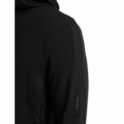 Acheter 💯 Icebreaker Quantum III LS Zip Hood - Polaire en laine mérinos homme I Hardloop 🧨 -Icebreaker Shop icebreaker quantum iii ls zip hood polaire homme black 7