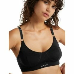 Promo 🎁 Icebreaker Queens Clasp Bra - Brassière de sport femme 🧨 14 Promo 🎁 Icebreaker Queens Clasp Bra - Brassière de sport femme 🧨 -Icebreaker Shop icebreaker queens clasp bra brassiere de sport femme black 2