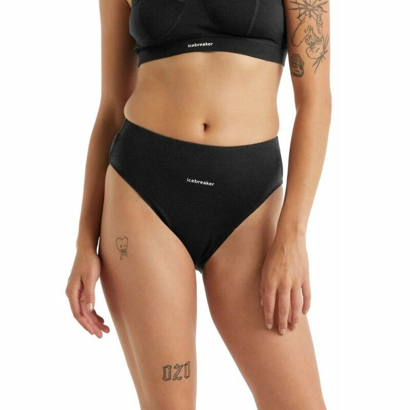 De gros 🔥 Icebreaker Queens High Cut Brief - Sous-vêtement mérinos femme I Hardloop 🌟 3 De gros 🔥 Icebreaker Queens High Cut Brief - Sous-vêtement mérinos femme I Hardloop 🌟