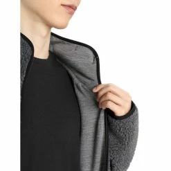 Offres 🥰 Icebreaker RealFleece High Pile LS Zip - Polaire en laine mérinos homme 🧨 17 Offres 🥰 Icebreaker RealFleece High Pile LS Zip - Polaire en laine mérinos homme 🧨 -Icebreaker Shop icebreaker realfleece high pile ls zip polaire en laine merinos homme gritstone hthr black 7