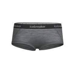 Meilleure vente ❤️ Icebreaker Sprite Hot Pants - Shorty femme 🔔 -Icebreaker Shop icebreaker sprite hot pants shorty femme gritstone heather old