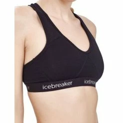 Sortie 😍 Icebreaker Sprite Racerback Bra - Brassière de sport - 2016 🎁 -Icebreaker Shop icebreaker sprite racerback bra brassiere de sport black black sprite 4