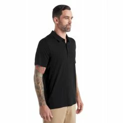 Acheter 🌟 Icebreaker Tech Lite II SS Polo - Polo homme 👍 -Icebreaker Shop icebreaker tech lite ii ss polo polo homme black