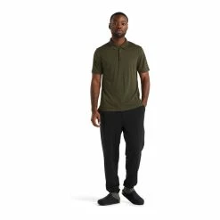 Acheter 🌟 Icebreaker Tech Lite II SS Polo - Polo homme 👍 -Icebreaker Shop icebreaker tech lite ii ss polo polo homme loden 2