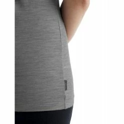 Meilleur prix 😀 Icebreaker Tech Lite II SS Scoop Tee Fabulous Fer - T-shirt en laine mérinos femme I Hardloop 👍 -Icebreaker Shop icebreaker tech lite ii ss scoop tee fabulous ferns t shirt femme metro heather 4