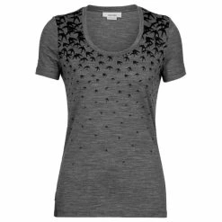 Acheter 🤩 Icebreaker Tech Lite II SS Scoop Tee Migration - T-shirt en laine mérinos femme ✨