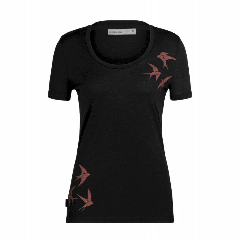 Meilleure affaire ⭐ Icebreaker Tech Lite II SS Scoop Tee Shapes - T-shirt en laine mérinos femme I Hardloop ⌛ 8 Meilleure affaire ⭐ Icebreaker Tech Lite II SS Scoop Tee Shapes - T-shirt en laine mérinos femme I Hardloop ⌛ – Image 6