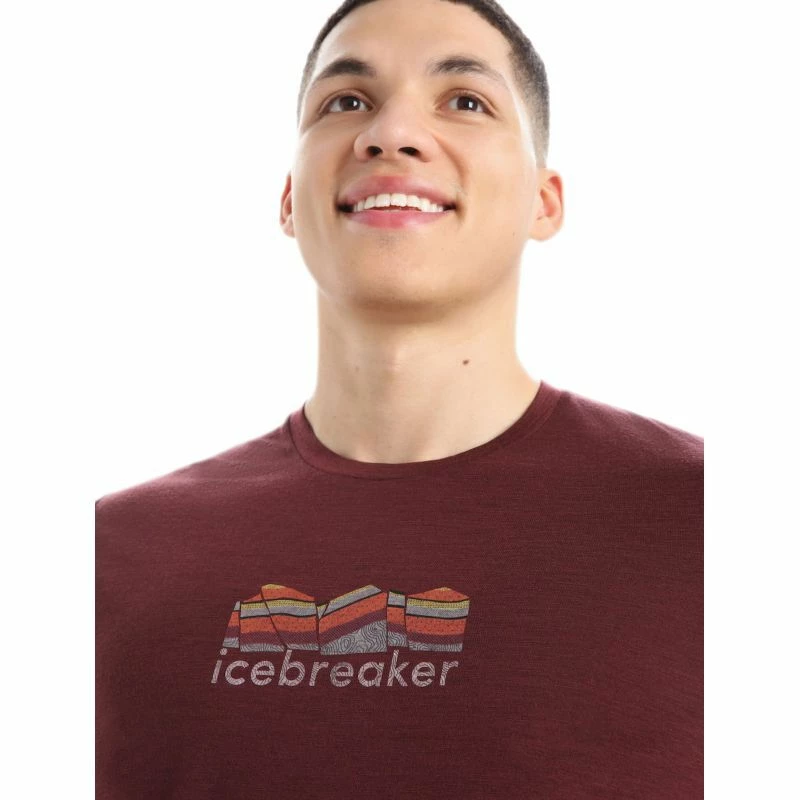 Top 10 🛒 Icebreaker Tech Lite II SS Tee Mountain Geology - T-shirt en laine mérinos homme 🎉 6 Top 10 🛒 Icebreaker Tech Lite II SS Tee Mountain Geology - T-shirt en laine mérinos homme 🎉 – Image 4