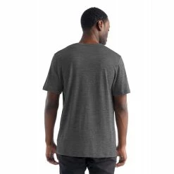 Alternative view of Vente flash ⌛ Icebreaker Tech Lite II SS Tee Paddle Lines - T-shirt en laine mérinos homme I Hardloop ⌛