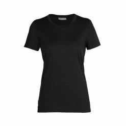 Meilleur prix 😍 Icebreaker Tech Lite II SS Tee - T-shirt en laine mérinos femme I Hardloop 👍 -Icebreaker Shop icebreaker tech lite ii ss tee t shirt en laine merinos femme black 5