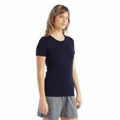 Meilleur prix 😍 Icebreaker Tech Lite II SS Tee - T-shirt en laine mérinos femme I Hardloop 👍 -Icebreaker Shop icebreaker tech lite ii ss tee t shirt en laine merinos femme midnight navy