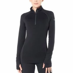 Sortie 🤩 Icebreaker Wmns 150 Zone LS Half Zip - Sous-vêtement mérinos femme I Hardloop 😉