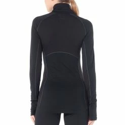 Sortie 🤩 Icebreaker Wmns 150 Zone LS Half Zip - Sous-vêtement mérinos femme I Hardloop 😉 9 Sortie 🤩 Icebreaker Wmns 150 Zone LS Half Zip - Sous-vêtement mérinos femme I Hardloop 😉 -Icebreaker Shop icebreaker wmns 150 zone ls half zip maillot femme black 3