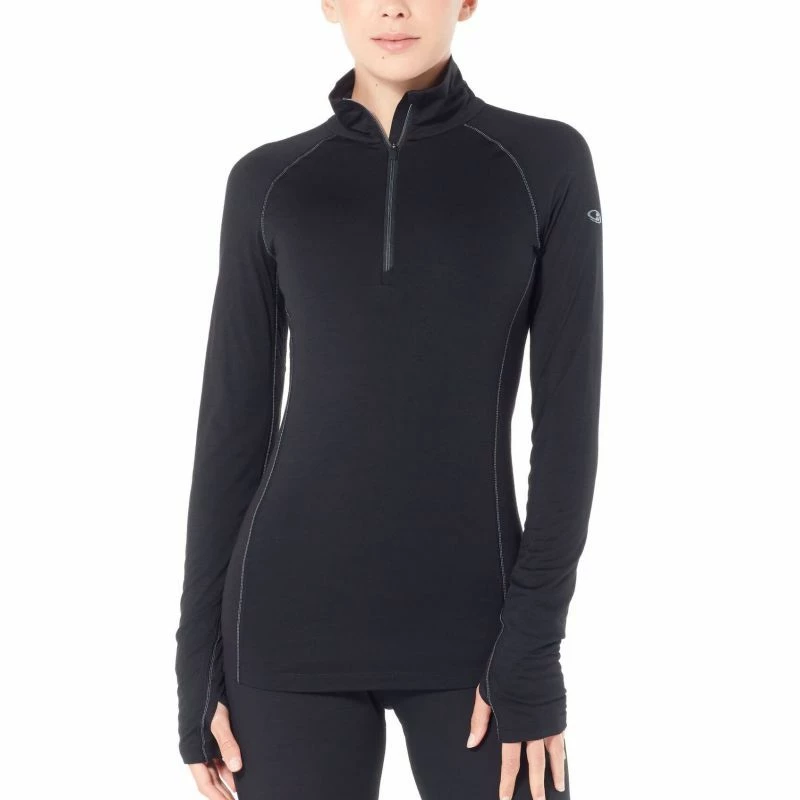 Sortie 🤩 Icebreaker Wmns 150 Zone LS Half Zip - Sous-vêtement mérinos femme I Hardloop 😉 2 Sortie 🤩 Icebreaker Wmns 150 Zone LS Half Zip - Sous-vêtement mérinos femme I Hardloop 😉
