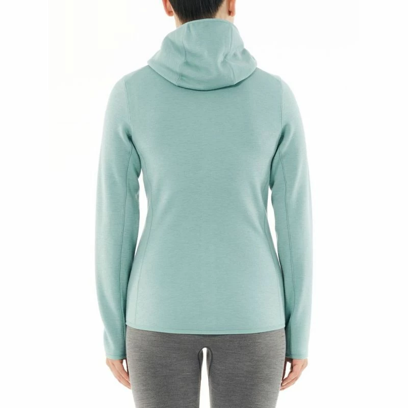 Meilleur prix 🧨 Icebreaker Wmns Elemental LS Zip Hood - Polaire en laine mérinos femme I Hardloop 😀 5 Meilleur prix 🧨 Icebreaker Wmns Elemental LS Zip Hood - Polaire en laine mérinos femme I Hardloop 😀 – Image 3