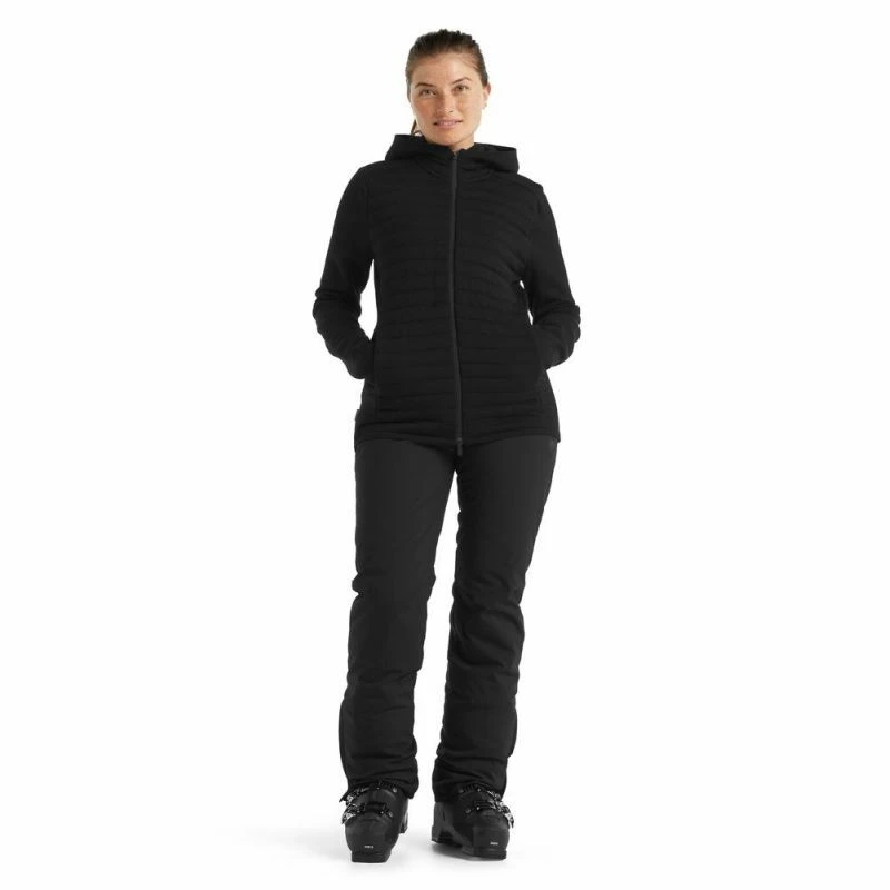 Vente flash 🌟 Icebreaker ZoneKnit Insulated LS Zip Hoodie - Polaire en laine mérinos femme I Hardloop 🥰 5 Vente flash 🌟 Icebreaker ZoneKnit Insulated LS Zip Hoodie - Polaire en laine mérinos femme I Hardloop 🥰 – Image 3