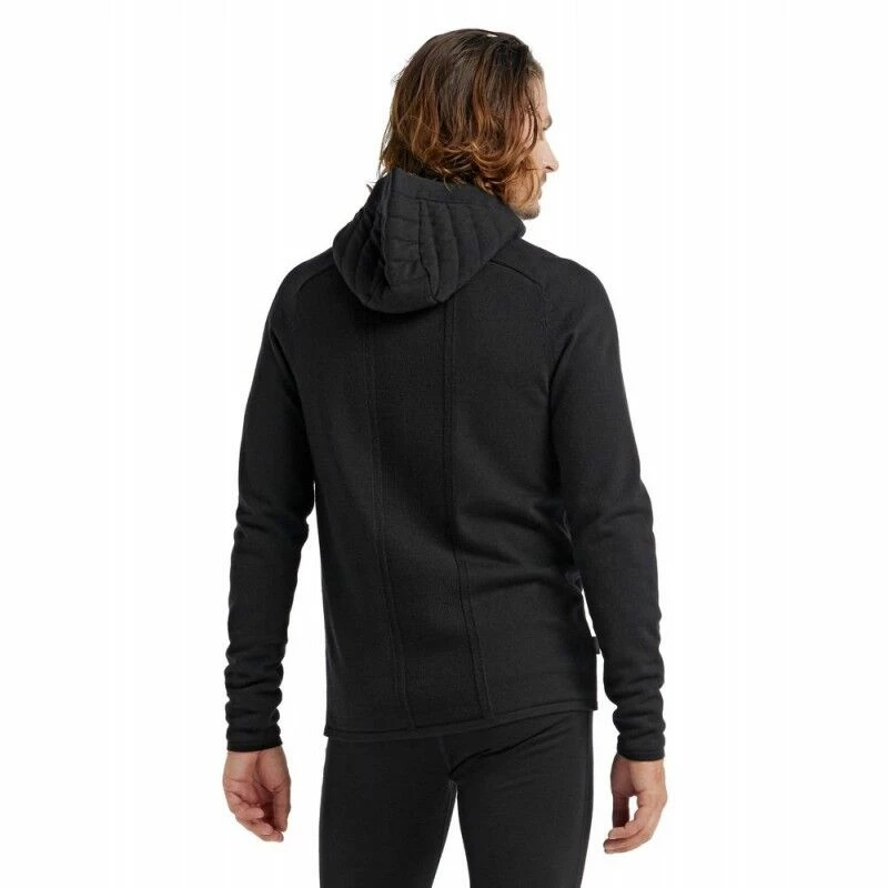 Meilleure vente 🔔 Icebreaker ZoneKnit Insulated LS Zip Hoodie - Polaire en laine mérinos homme I Hardloop ⭐ 4 Meilleure vente 🔔 Icebreaker ZoneKnit Insulated LS Zip Hoodie - Polaire en laine mérinos homme I Hardloop ⭐ – Image 2