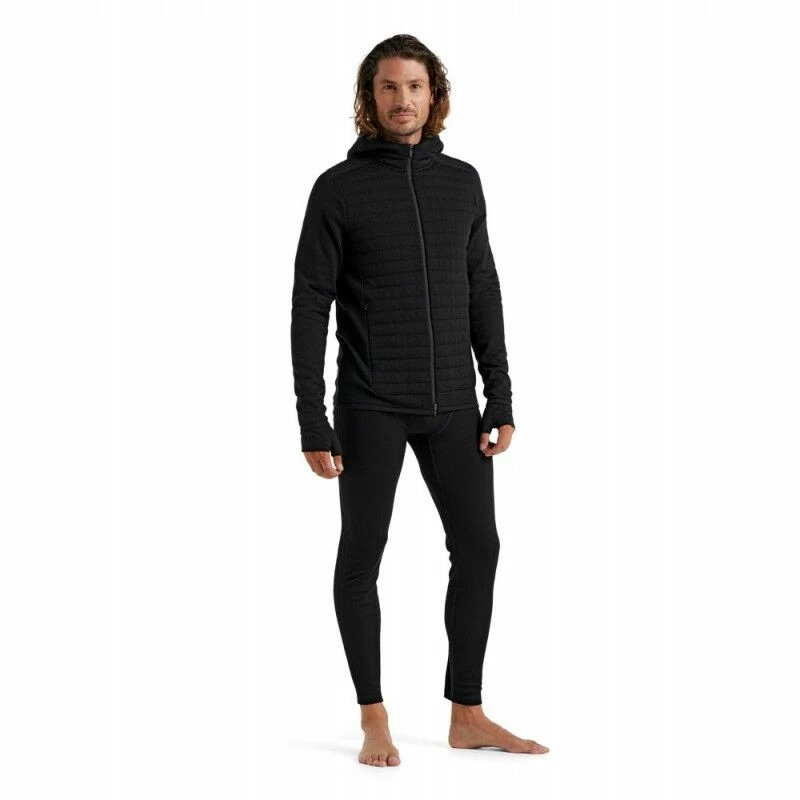 Meilleure vente 🔔 Icebreaker ZoneKnit Insulated LS Zip Hoodie - Polaire en laine mérinos homme I Hardloop ⭐ 6 Meilleure vente 🔔 Icebreaker ZoneKnit Insulated LS Zip Hoodie - Polaire en laine mérinos homme I Hardloop ⭐ – Image 4