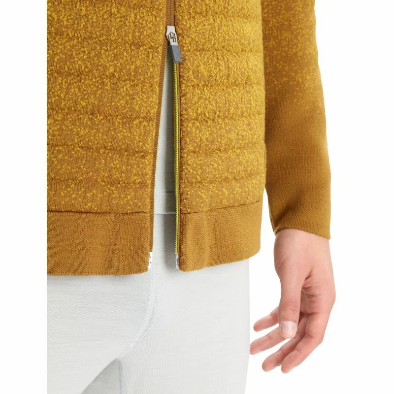 Coupon 😍 Icebreaker ZoneKnit Insulated LS Zip Hoodie - Sweatshirt en laine mérinos homme 😉 13 Coupon 😍 Icebreaker ZoneKnit Insulated LS Zip Hoodie - Sweatshirt en laine mérinos homme 😉 – Image 11