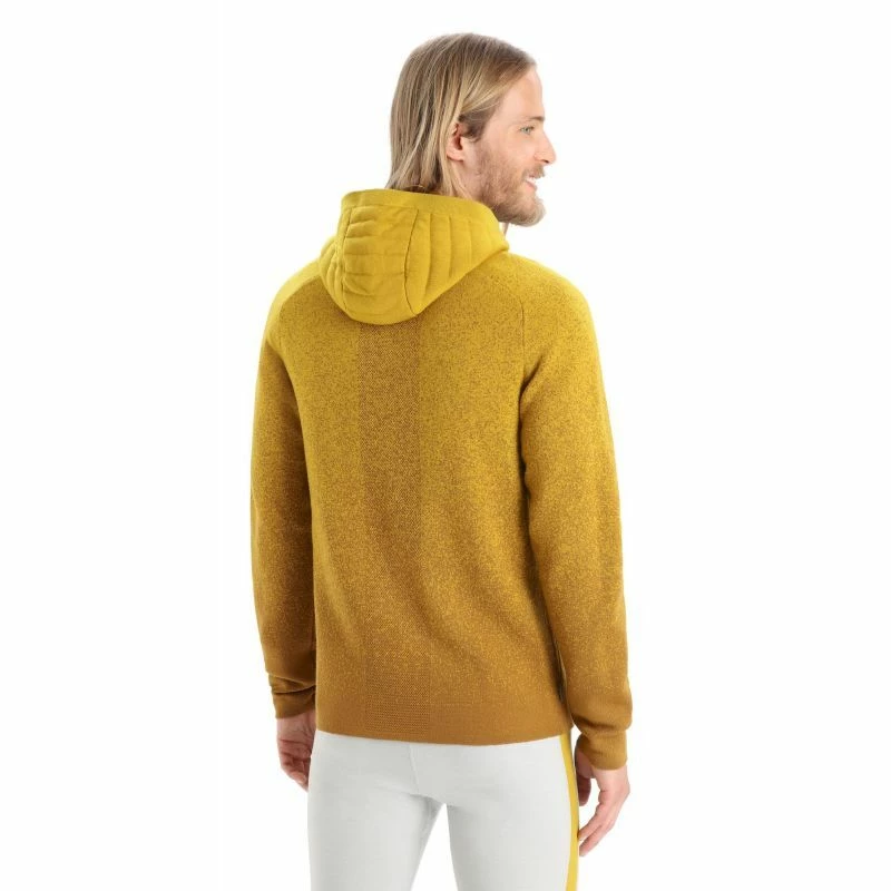 Coupon 😍 Icebreaker ZoneKnit Insulated LS Zip Hoodie - Sweatshirt en laine mérinos homme 😉 5 Coupon 😍 Icebreaker ZoneKnit Insulated LS Zip Hoodie - Sweatshirt en laine mérinos homme 😉 – Image 3