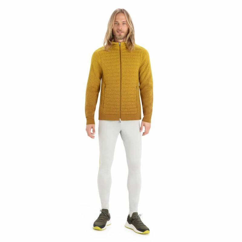 Coupon 😍 Icebreaker ZoneKnit Insulated LS Zip Hoodie - Sweatshirt en laine mérinos homme 😉 6 Coupon 😍 Icebreaker ZoneKnit Insulated LS Zip Hoodie - Sweatshirt en laine mérinos homme 😉 – Image 4