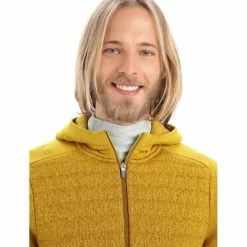 Coupon 😍 Icebreaker ZoneKnit Insulated LS Zip Hoodie - Sweatshirt en laine mérinos homme 😉 18 Coupon 😍 Icebreaker ZoneKnit Insulated LS Zip Hoodie - Sweatshirt en laine mérinos homme 😉 -Icebreaker Shop icebreaker zoneknit insulated ls zip hoodie sweatshirt en laine merinos homme clove silent gold 4