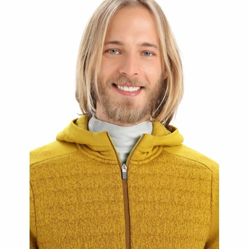 Coupon 😍 Icebreaker ZoneKnit Insulated LS Zip Hoodie - Sweatshirt en laine mérinos homme 😉 7 Coupon 😍 Icebreaker ZoneKnit Insulated LS Zip Hoodie - Sweatshirt en laine mérinos homme 😉 – Image 5