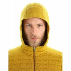 Coupon 😍 Icebreaker ZoneKnit Insulated LS Zip Hoodie - Sweatshirt en laine mérinos homme 😉 19 Coupon 😍 Icebreaker ZoneKnit Insulated LS Zip Hoodie - Sweatshirt en laine mérinos homme 😉 -Icebreaker Shop icebreaker zoneknit insulated ls zip hoodie sweatshirt en laine merinos homme clove silent gold 5
