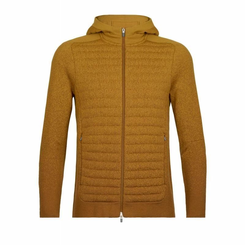 Coupon 😍 Icebreaker ZoneKnit Insulated LS Zip Hoodie - Sweatshirt en laine mérinos homme 😉 3 Coupon 😍 Icebreaker ZoneKnit Insulated LS Zip Hoodie - Sweatshirt en laine mérinos homme 😉